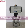 CF8 CF8m Flange V Segment Ball Valve